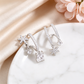 Women's Asymmetric Zirconia Star Nebula Earrings