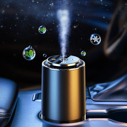 📢📢-30% !! ⏰Diffuseur d'Arômes pour Voiture avec Projection Étoilée et Lumière Ambiance Colorée