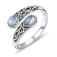 📢📢40 % DE RÉDUCTION !! ⏰ Bague vintage ajustable zircon goutte lumineuse – Éclat subtil & design raffiné – Parfaite pour le quotidien ou les occasions spéciales – confortable et intemporelle 💧✨