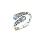 📢📢40 % DE RÉDUCTION !! ⏰ Bague vintage ajustable zircon goutte lumineuse – Éclat subtil & design raffiné – Parfaite pour le quotidien ou les occasions spéciales – confortable et intemporelle 💧✨