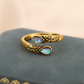 📢📢40 % DE RÉDUCTION !! ⏰ Bague vintage ajustable zircon goutte lumineuse – Éclat subtil & design raffiné – Parfaite pour le quotidien ou les occasions spéciales – confortable et intemporelle 💧✨