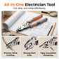 📢📢40 % DE RÉDUCTION !! ⏰ Pince coupe-câble à cliquet – Acier trempé & levier gainé – Coupe propre et sans effort – idéale pour câbles électriques, gaines ou petit câble métallique 🔩⚡