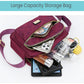Multi-Layer Waterproof Oxford Crossbody Bag