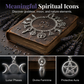 📿 50% DE RÉDUCTION ✨ Bracelet vintage paganiste à breloques – Symboles spirituels & finition antique – Parfait pour le style bohème – ajoute une touche mystique à votre quotidien 🌙🌿