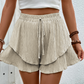 📢📢40% OFF !! ⏰Women’s Ruffle Layered Flowy Shorts