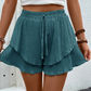 📢📢40% OFF !! ⏰Women’s Ruffle Layered Flowy Shorts