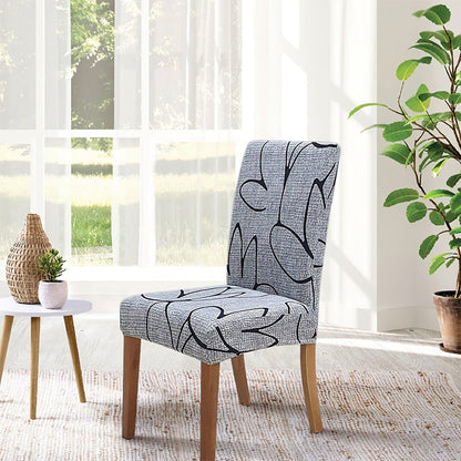📢📢50% DE RÉDUCTION !! ⏰ 50K+ VENDUS ! 🪑 Housse de Chaise Salle à Manger Extensible – Polyester – Extensible & Pose Glissée for Relooking Maison