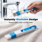 📢📢40 % DE RÉDUCTION !! ⏰ Brosse nettoyage 2-en-1 – Pour rainures, fentes & joints – Nettoyage précis sans effort – idéale pour fenêtres, rails ou recoins difficiles ✨🧹🏠
