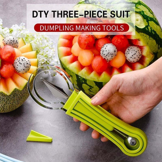 📢📢40% DE RÉDUCTION !! ⏰Offre spéciale  Ensemble d'outils pour fruits en acier inoxydable 4 en 1