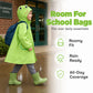 🐸 -50% ! Poncho de Pluie Enfant Style Grenouille ☔️ – Imperméable, Léger & Compatible Sac à Dos