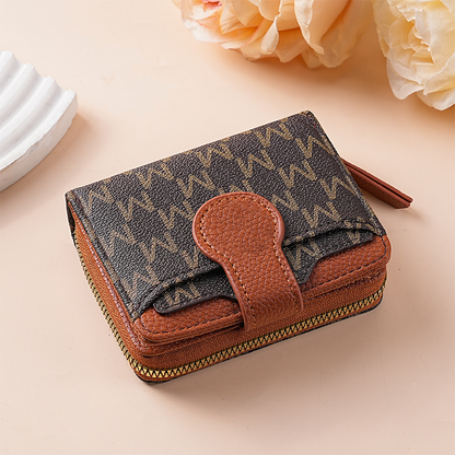 📢📢 -50% !! ⏰ Portefeuille Court Monogramme Élégant pour Femme