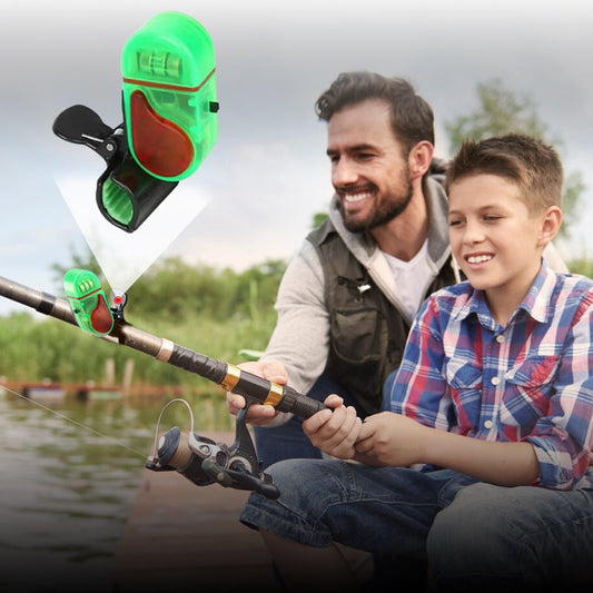 📢📢40% DE RÉDUCTION !! ⏰Alarme de Morsure de Poisson Sensible – Réponse Instantanée, Buzzer 80dB & Voyants LED Bicolores for des Alertes Claires de Jour Comme de Nuit ✨🔔
