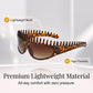 📢📢40 % DE RÉDUCTION !! ⏰Lunettes de Soleil Carrées à Monture Peigne Créative🕶️☀️