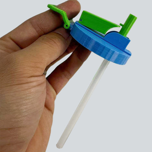📢📢ACHETEZ-EN 1，OBTENEZ-EN 1 GRATUITEMENT !! ⏰Couvercle de Canette avec Paille pour Enfants