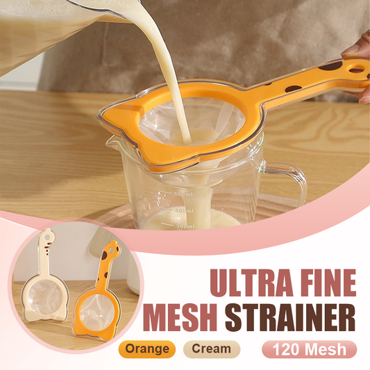 📢📢30 % DE RÉDUCTION !! ⏰ Passoire ultra fine 120 mailles – Filtrage précis & durable – Idéale pour le thé, les infusions ou les sauces – inoxydable, facile à nettoyer et résistante 🍵✨🍽️
