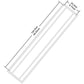 Universal Car Hood Racing Stripe Decal Sport Body Side Stickers