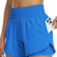 📢📢40 % DE RÉDUCTION !! ⏰ Short de Yoga Athlétique Femme Double Couche - Short de Gym