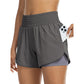 📢📢40 % DE RÉDUCTION !! ⏰ Short de Yoga Athlétique Femme Double Couche - Short de Gym