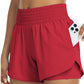 📢📢40 % DE RÉDUCTION !! ⏰ Short de Yoga Athlétique Femme Double Couche - Short de Gym