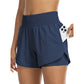 📢📢40 % DE RÉDUCTION !! ⏰ Short de Yoga Athlétique Femme Double Couche - Short de Gym