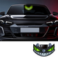 Solar Devil Eye LED Car Warning Light