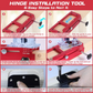 📢📢40 % DE RÉDUCTION !! ⏰Adjustable Door Hinge Mortise Jig Kit