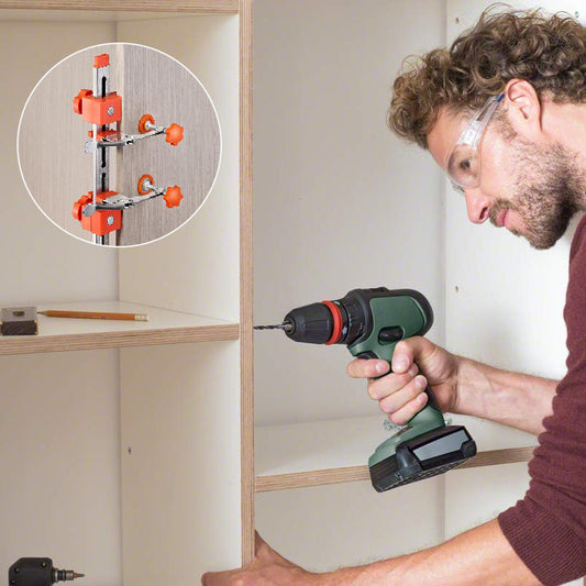 📢📢-40% !! ⏰Kit de Gabarit d'Installation pour Glissières de Tiroir