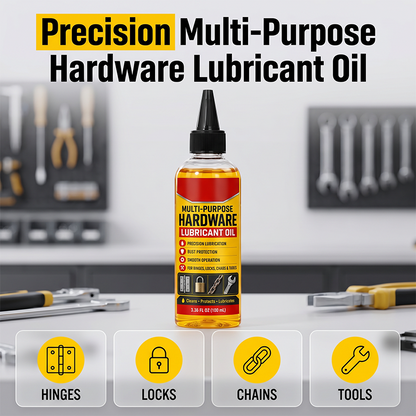 📢📢40% DE RÉDUCTION !! ⏰🔧 Huile Lubrifiante Polyvalente 4-en-1 – 30/100 ml – Anti-Rouille & Anti-Grincement for Charnières, Cadenas, Vélo & Outils