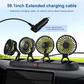 📢📢40% DE RÉDUCTION !! ⏰Ventilateur de Voiture 4 Têtes avec Rotation à 360 Degrés