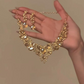 🌸 50% DE RÉDUCTION! ✨ Bijoux Élégants Jaunes Scintillants en Strass – Design raffiné, brillant & léger – Parfaits pour rehausser toutes vos tenues 🌟