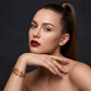 💎 50% DE RÉDUCTION ! ✨ Ensemble Bracelet Enroulé Brillant – Alliage – Design Superposé & Ajustable for Femme