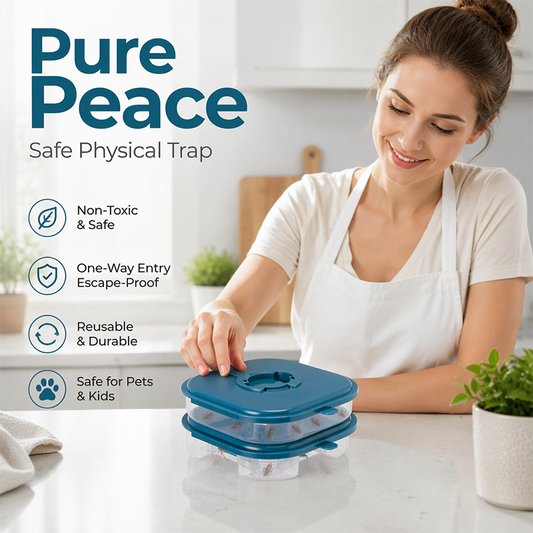 Reusable Cockroach Bait Station