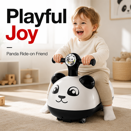 📢📢40% DE RÉDUCTION !! ⏰ Voiture à glisser pour bébé Panda avec musique et lumières