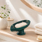 📢📢40% DE RÉDUCTION !! ⏰Porte-savon en céramique en forme de feuille avec égouttoir