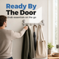 📢📢40% DE RÉDUCTION !! ⏰Barre Porte-Manteaux à Ventouses pour Porte – Fixation solide sans percer, gain de place & design épuré – Idéale pour l'entrée, la chambre ou la salle de bain 🛁