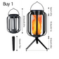 📢📢40 % DE RÉDUCTION !! ⏰ Lanterne Solaire à Flamme Vacillante