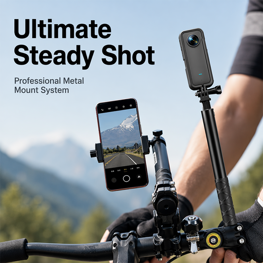 Motorcycle Bicycle Third Person Perspective Camera Bracket Mount