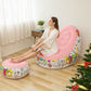 📢📢40% DE RÉDUCTION !! ⏰[Cadeau Idéal] Fauteuil Pouf Gonflable Épaissi Pour Adultes Avec Repose-Pieds
