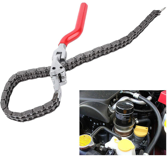 📢📢40% DE RÉDUCTION !! ⏰ Clé à Chaîne pour Filtre à Huile – Acier au Carbone – 60-160 mm & Prise Robuste for Mécanique