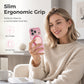 📢📢40% DE RÉDUCTION !! ⏰ Coque Magnétique Gradient – Acrylique – Support Intégré & Charge Sans Fil for iPhone