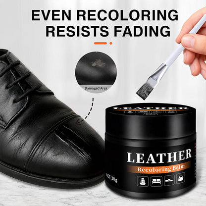 📢📢40% DE RÉDUCTION !! ⏰ Baume Réparateur de Couleur pour Cuir – 30g – Formule pH Neutre & Multi-Surfaces for Chaussures & Canapés