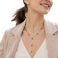 📢40% DE RÉDUCTION ! ⏰ Collier Pendentif Y Élégant – Alliage & Cristal Artificiel – Géométrique & Brillant for Femme