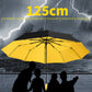 📢📢40% DE RÉDUCTION !! ⏰ Grand Parapluie Automatique Soleil & Pluie – Acier + Vinyle – Ø 125 cm & UPF 50+ & Double Nervures for Famille & Pendulaires
