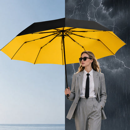 📢📢40% DE RÉDUCTION !! ⏰ Grand Parapluie Automatique Soleil & Pluie – Acier + Vinyle – Ø 125 cm & UPF 50+ & Double Nervures for Famille & Pendulaires