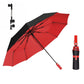 📢📢40% DE RÉDUCTION !! ⏰ Grand Parapluie Automatique Soleil & Pluie – Acier + Vinyle – Ø 125 cm & UPF 50+ & Double Nervures for Famille & Pendulaires