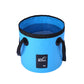 📢📢40% DE RÉDUCTION !! ⏰Seau Pliant Portable Camping & Pêche – PVC 500D – 12 L / 20 L – Imperméable & Léger for Plein Air