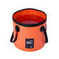 📢📢40% DE RÉDUCTION !! ⏰Seau Pliant Portable Camping & Pêche – PVC 500D – 12 L / 20 L – Imperméable & Léger for Plein Air