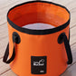 📢📢40% DE RÉDUCTION !! ⏰Seau Pliant Portable Camping & Pêche – PVC 500D – 12 L / 20 L – Imperméable & Léger for Plein Air