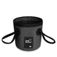 📢📢40% DE RÉDUCTION !! ⏰Seau Pliant Portable Camping & Pêche – PVC 500D – 12 L / 20 L – Imperméable & Léger for Plein Air