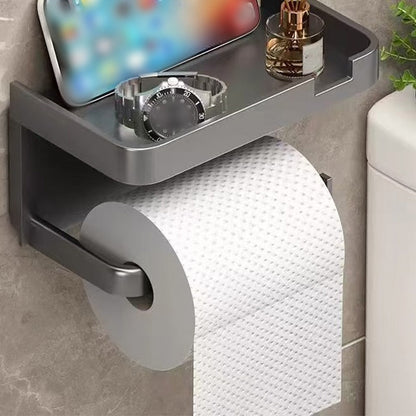 📢📢40% DE RÉDUCTION !! ⏰Porte-Papier Toilette Mural avec Étagère de Rangement